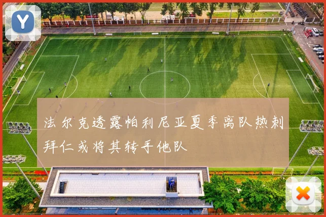 法尔克透露帕利尼亚夏季离队热刺拜仁或将其转手他队